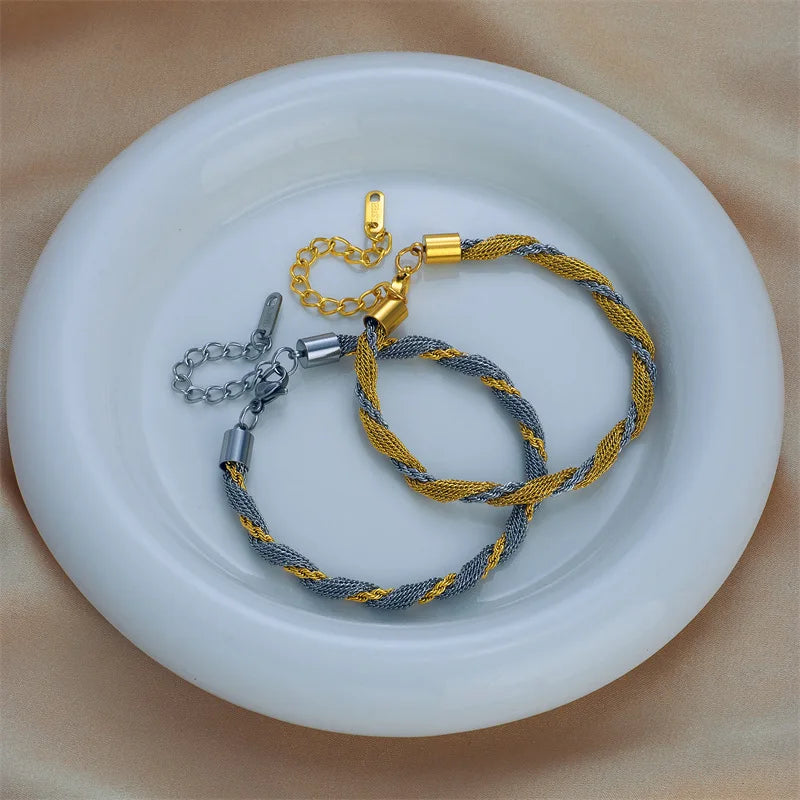 Bracelet torsadé